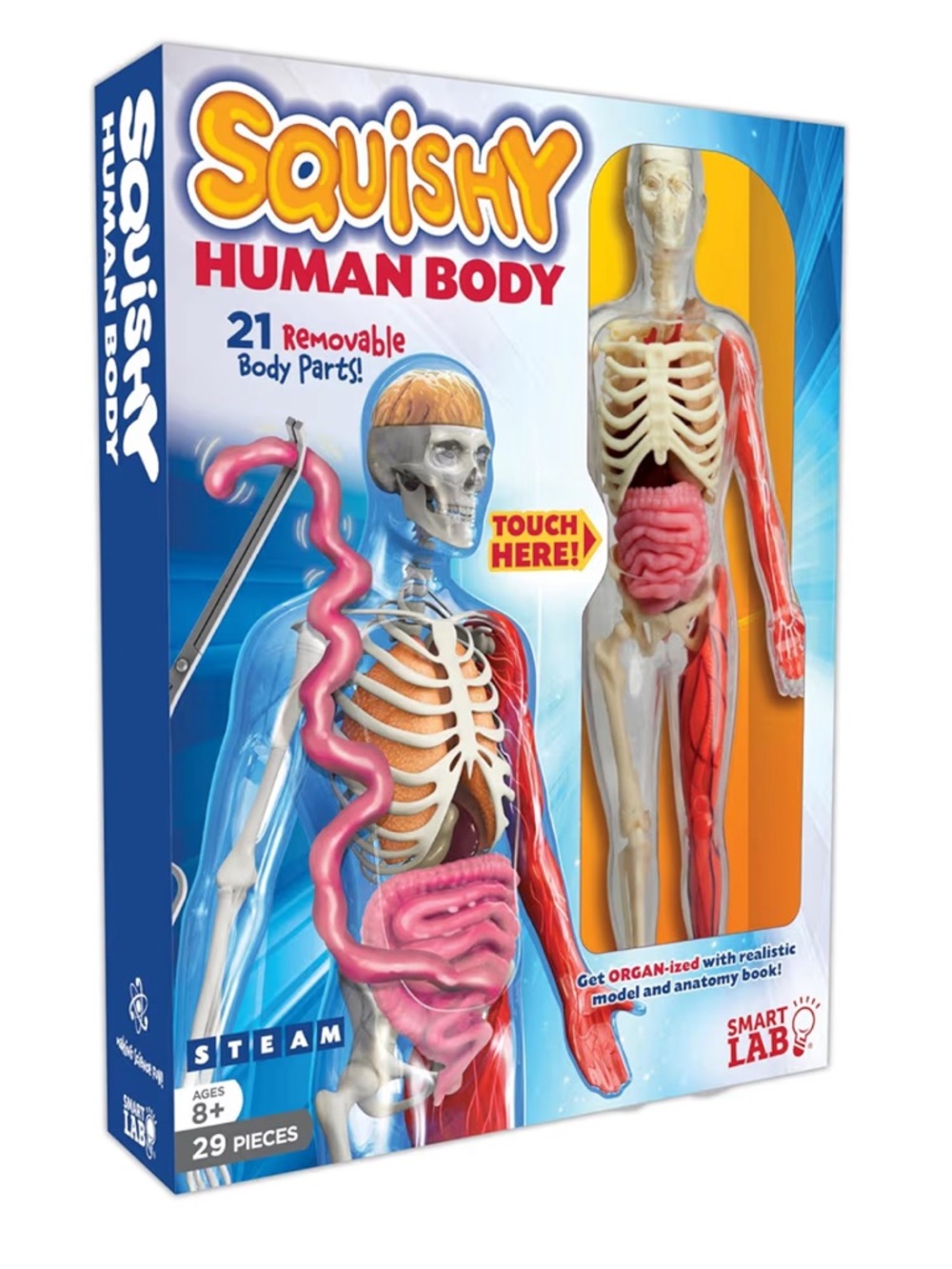 SmartLab QPG Lab for Kids, Squishy Human Body, Grade 3-8